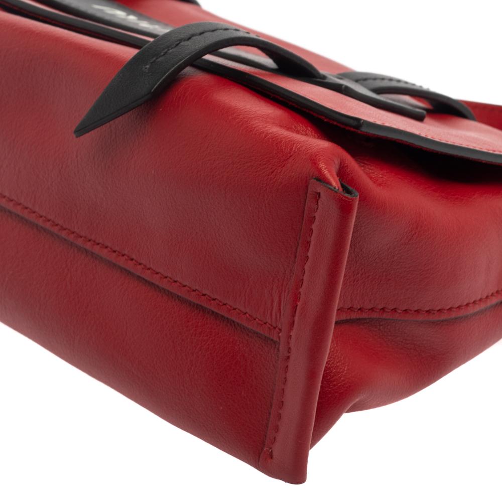 Miu Miu Red Leather Grace Shoulder Bag 5