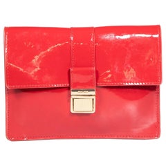 Miu Miu Red Patent Leather Petite Pochette