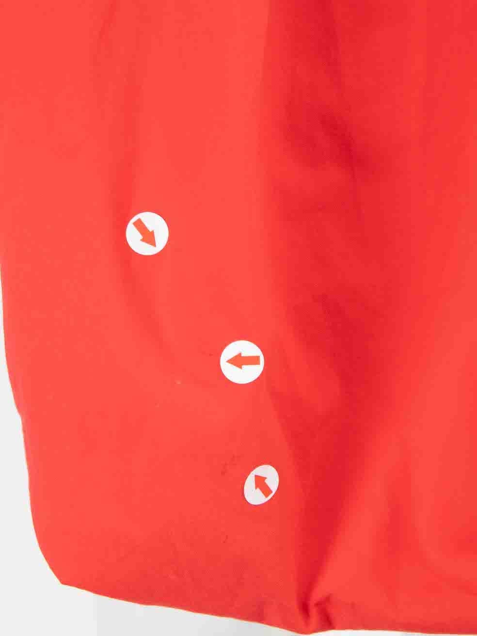 Miu Miu Red Ruched Detail Mini Dress Size XS For Sale 1