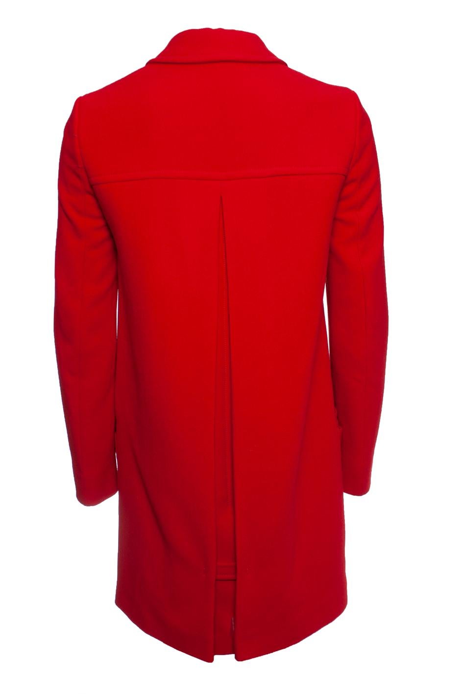 Miu Miu, Cappotto in lana rosso in vendita 2