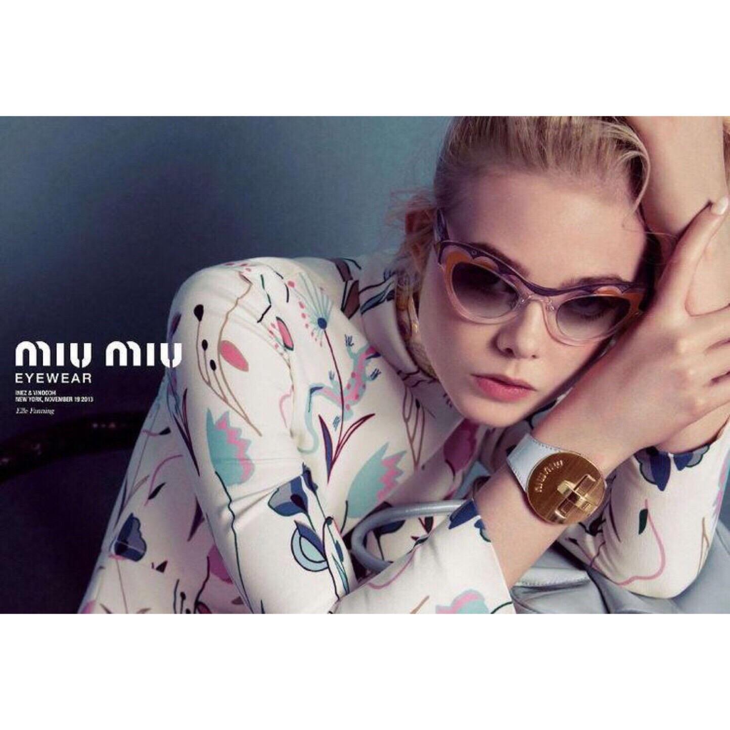 Miu MIu Runway Butterfly Cat Eye Sunglasses, 2014 In Excellent Condition In Boca Raton, FL