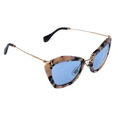 Gafas de sol Miu Miu Arena Habana/Azul SMU 10N Cat Eye
