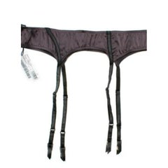 Miu Miu Silk Taupe Suspender Belt