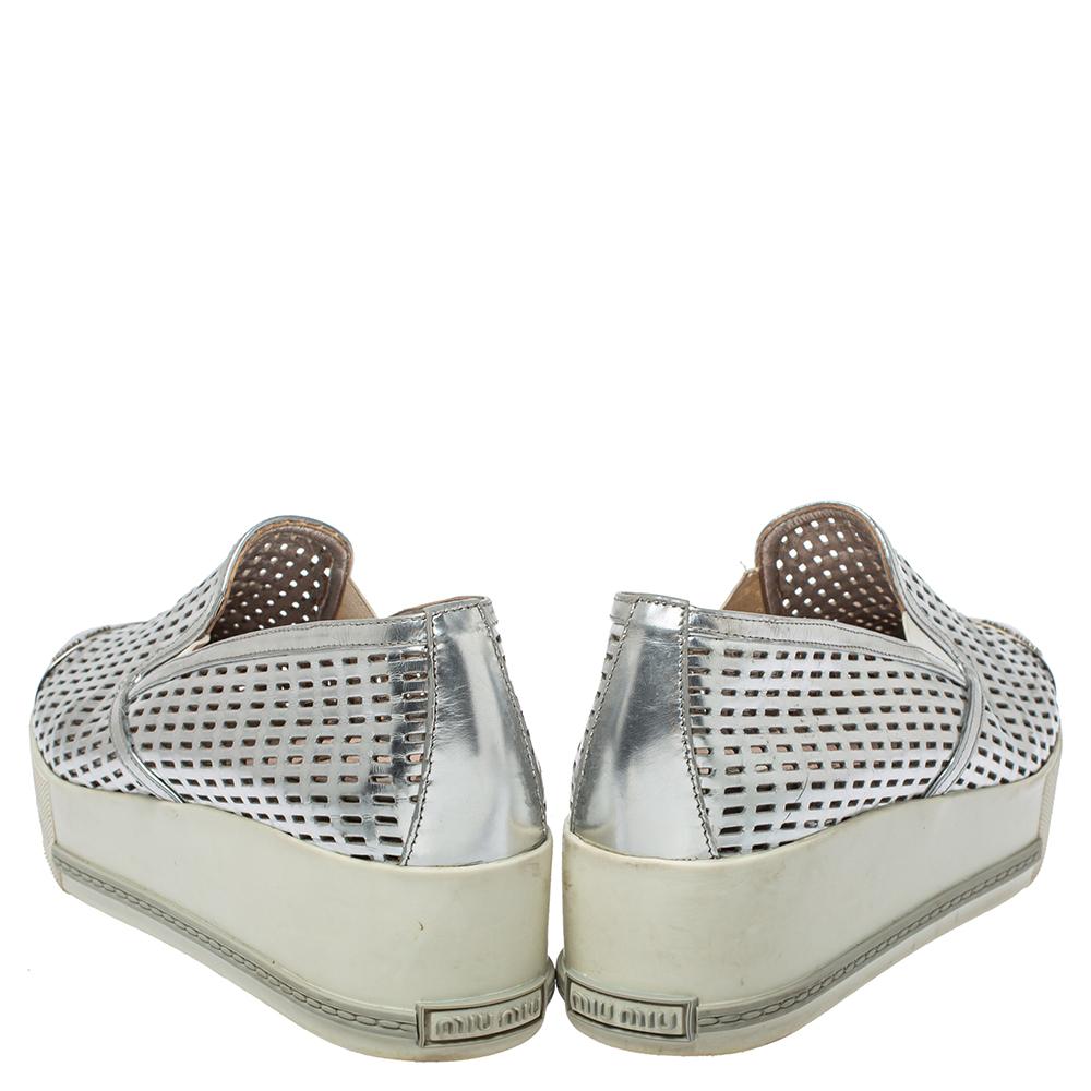 miu miu cap toe platform sneakers