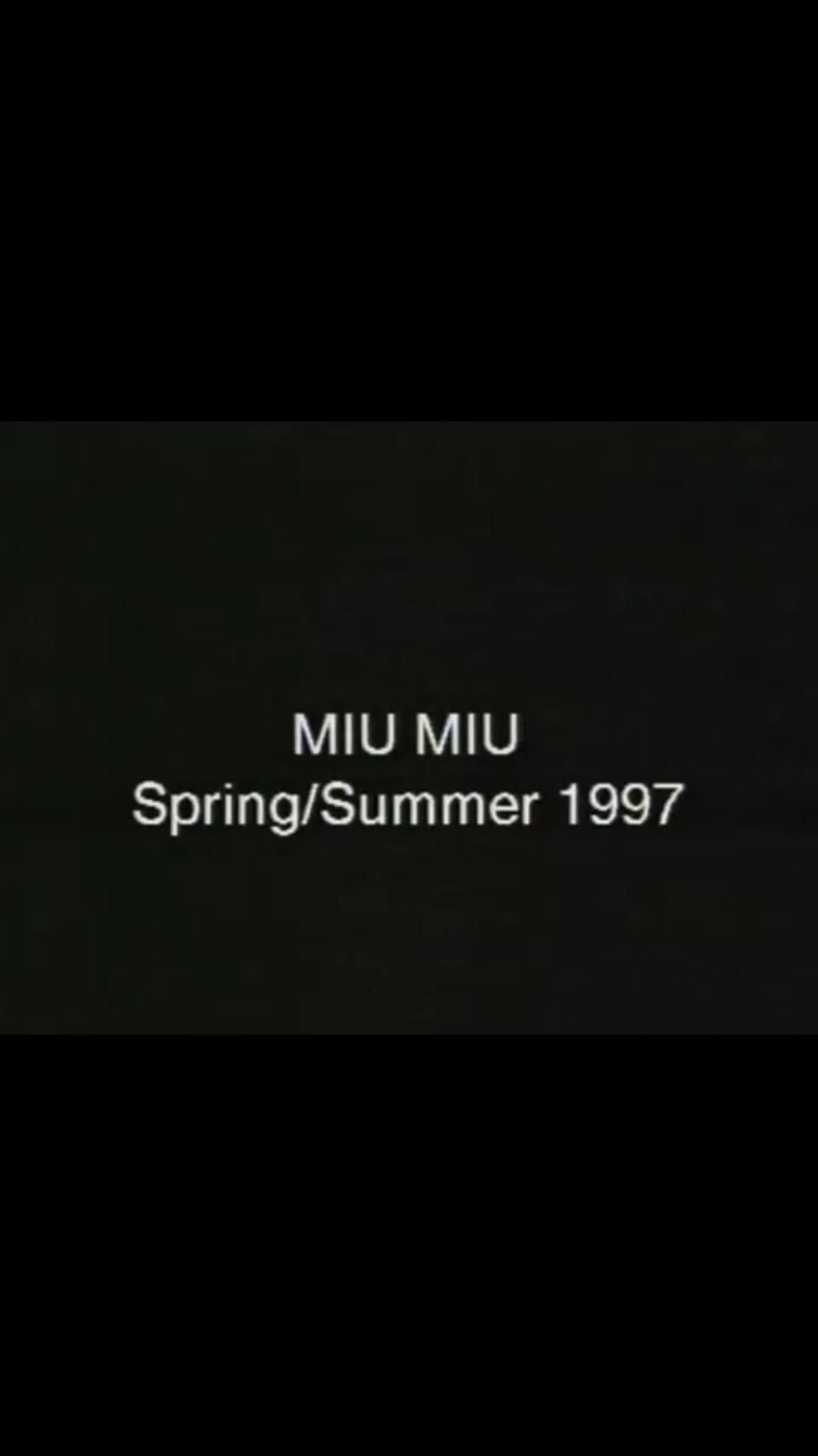 Miu Miu Spring/Summer 1997 Sheer Black Cotton Dress IT42 Runway Documented 13
