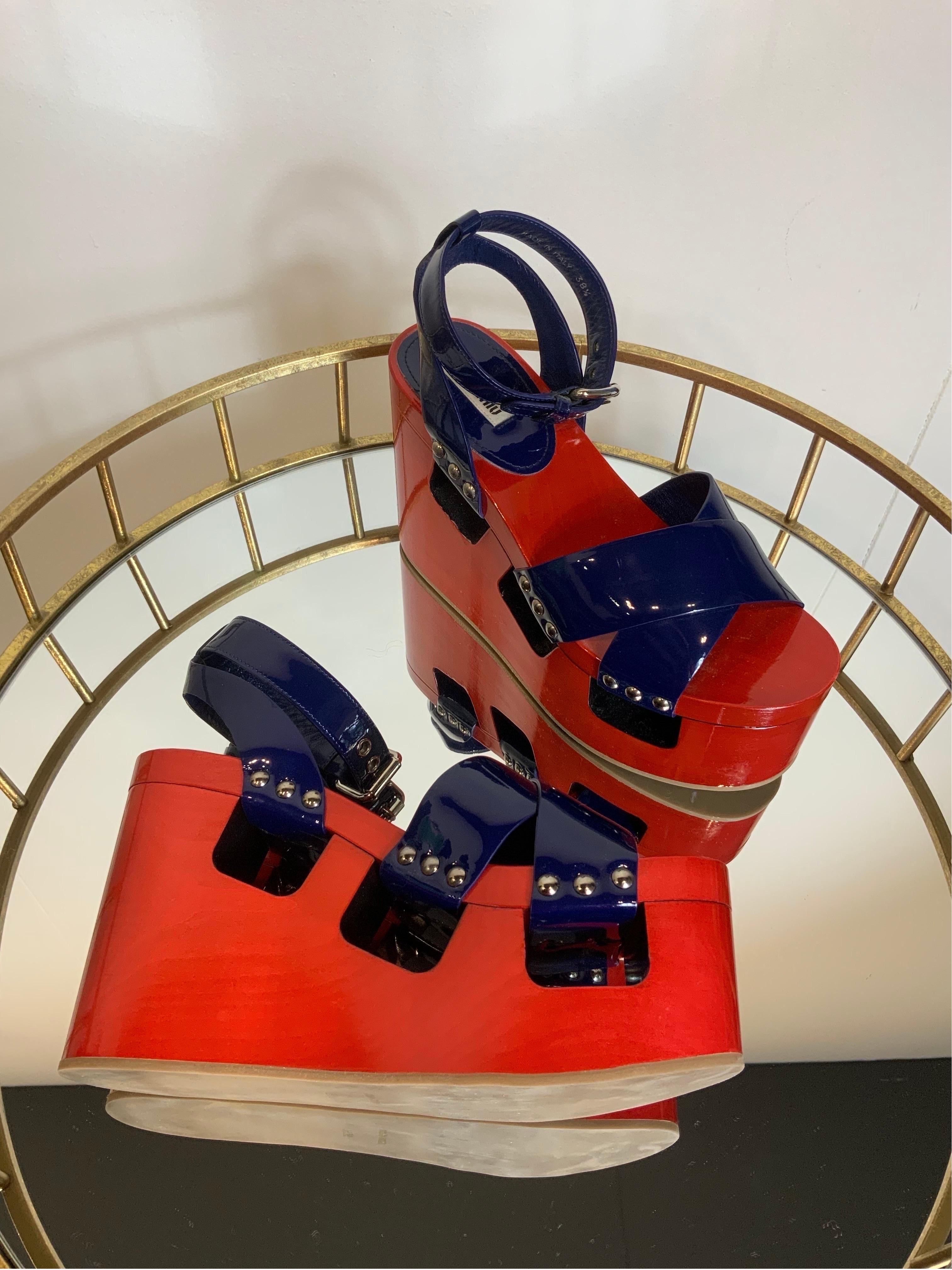 Sandalias con plataforma Miu Miu SS 2017 1