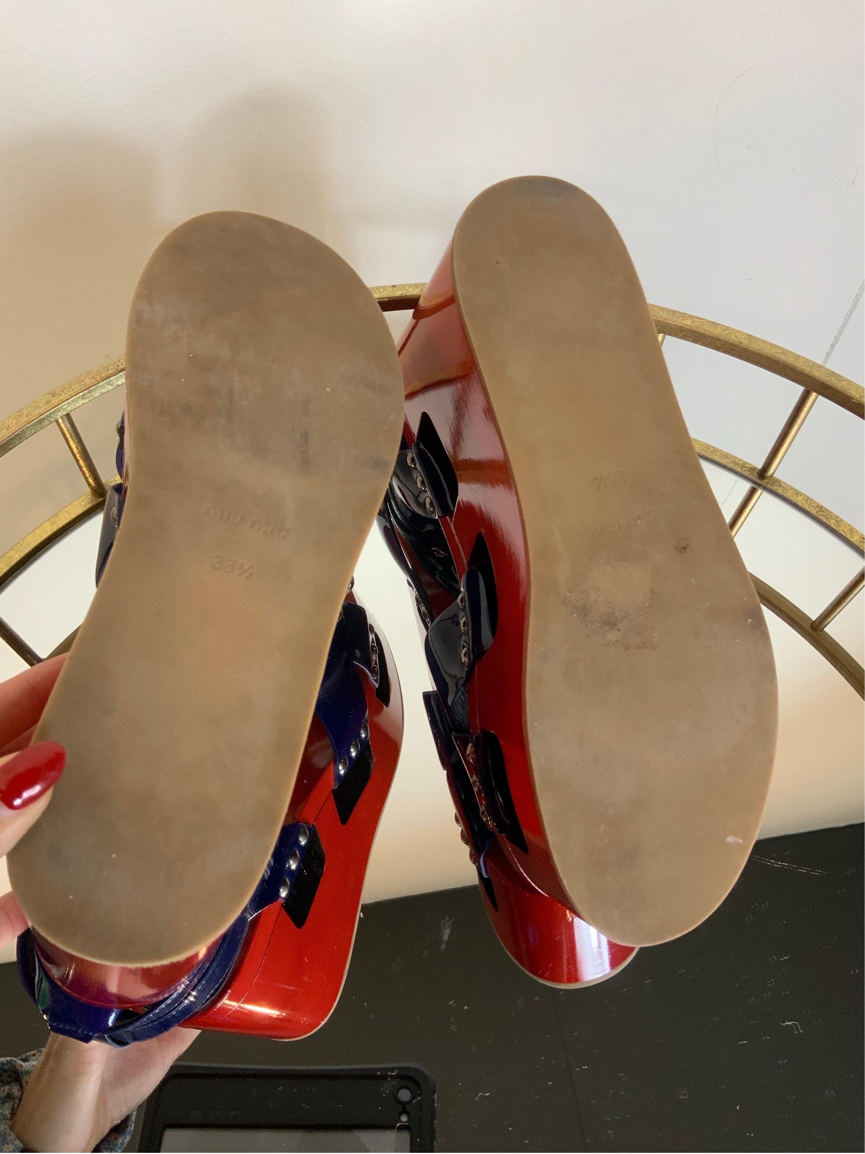 Sandalias con plataforma Miu Miu SS 2017 2