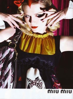Miu Miu SS2008 Maskerade Kleid Wie gesehen auf Kirsten Dunst (S)