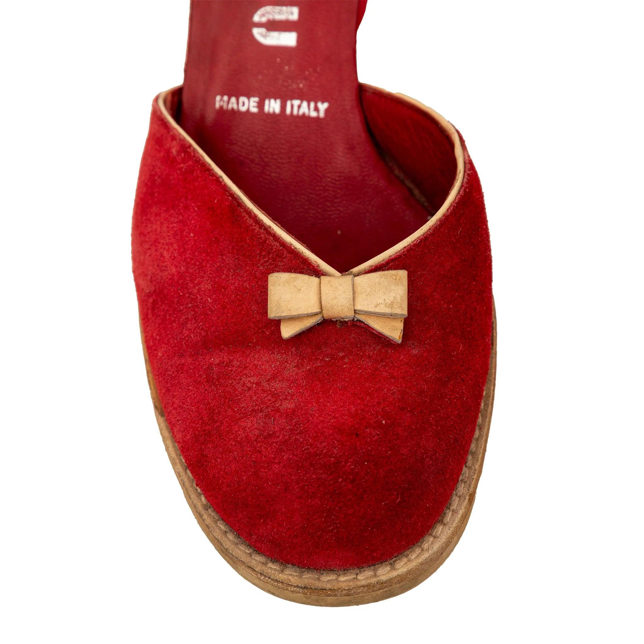 Escarpins en daim Miu Miu - années 90 en vente 2