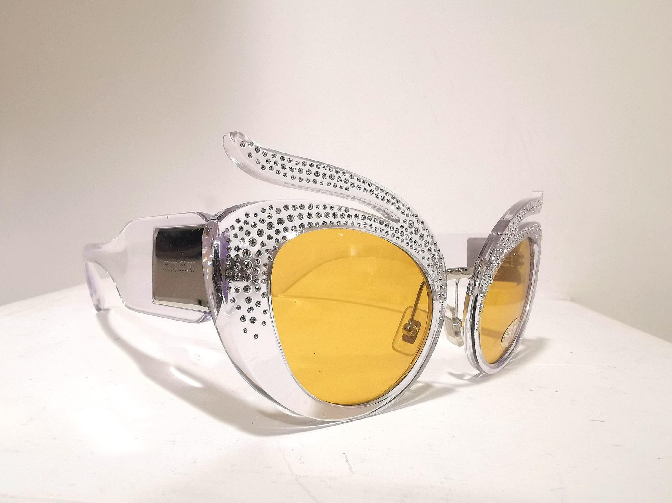 Miu Miu Sunglasses Eyewear NWOT In New Condition In Capri, IT