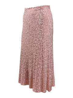 Miu Miu Swarovski Herbst 2022 Rosa Rock mit Kristallverzierung