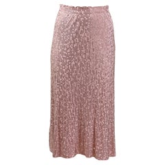 Miu Miu Swarovski Herbst 2022 Rosa Rock mit Kristallverzierung