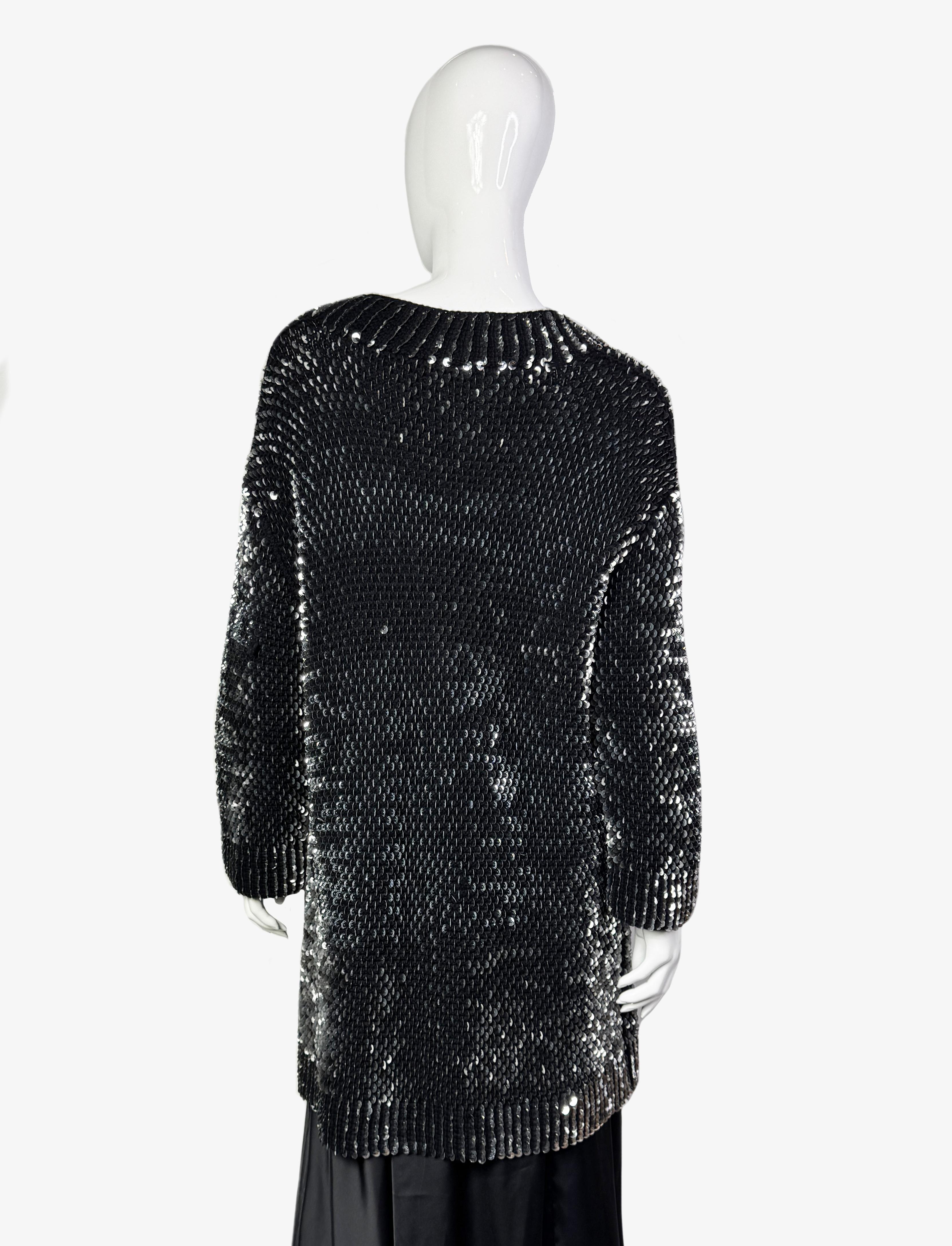 Women's or Men's Miu Miu sweater with sequins For Sale