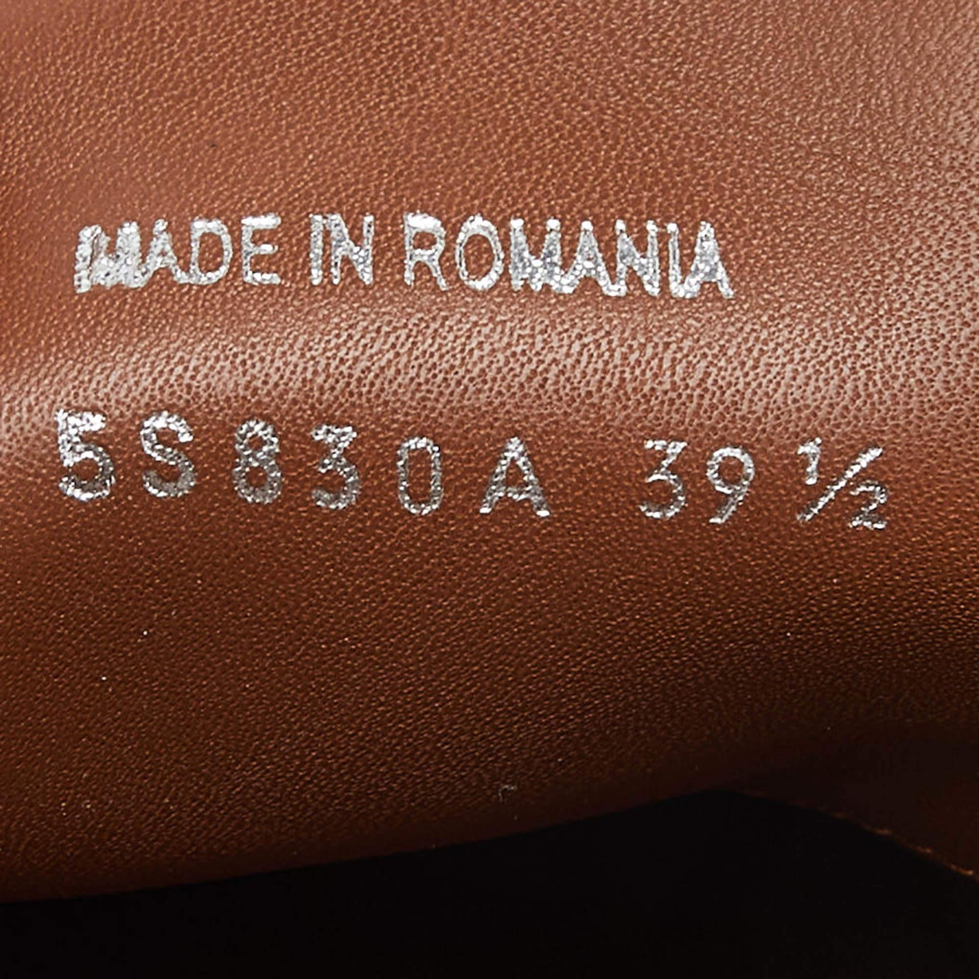 Miu Miu Tri Color Leather Slip On Sneakers Size 39.5 2