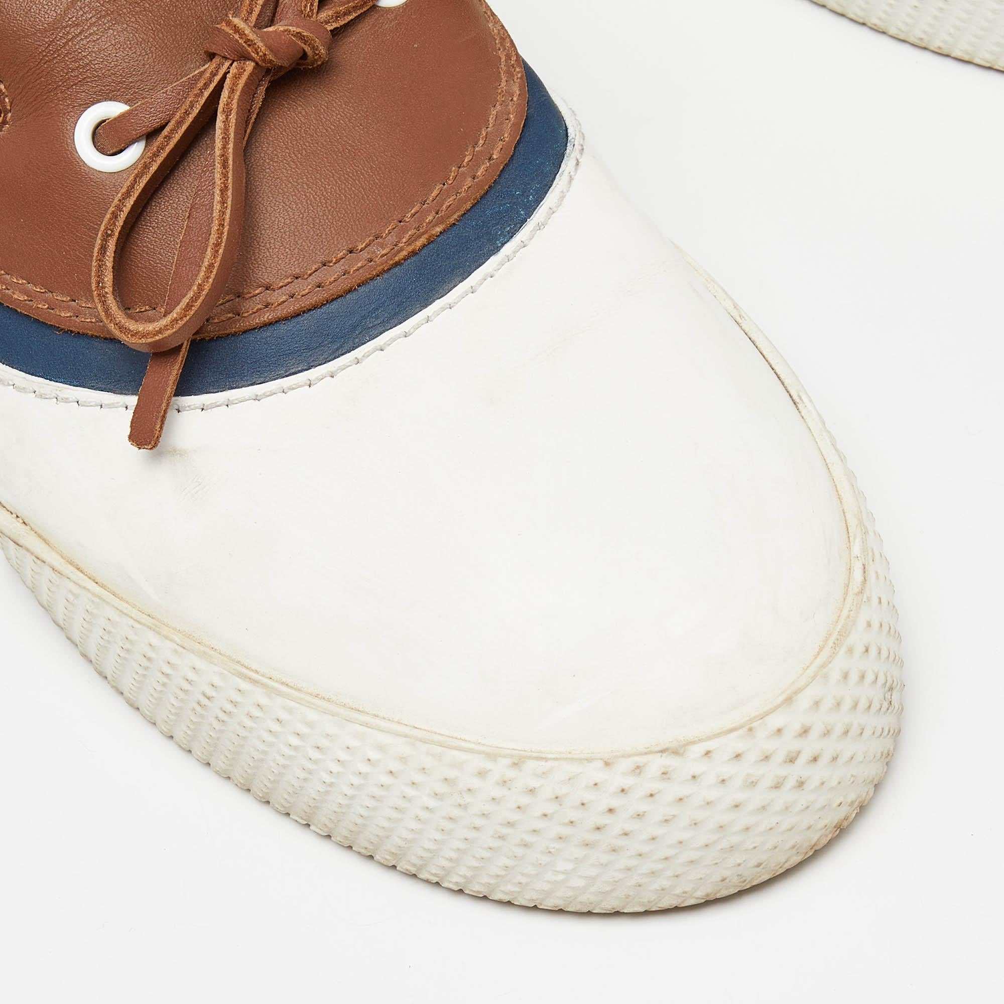 Miu Miu Tri Color Leather Slip On Sneakers Size 39.5 3