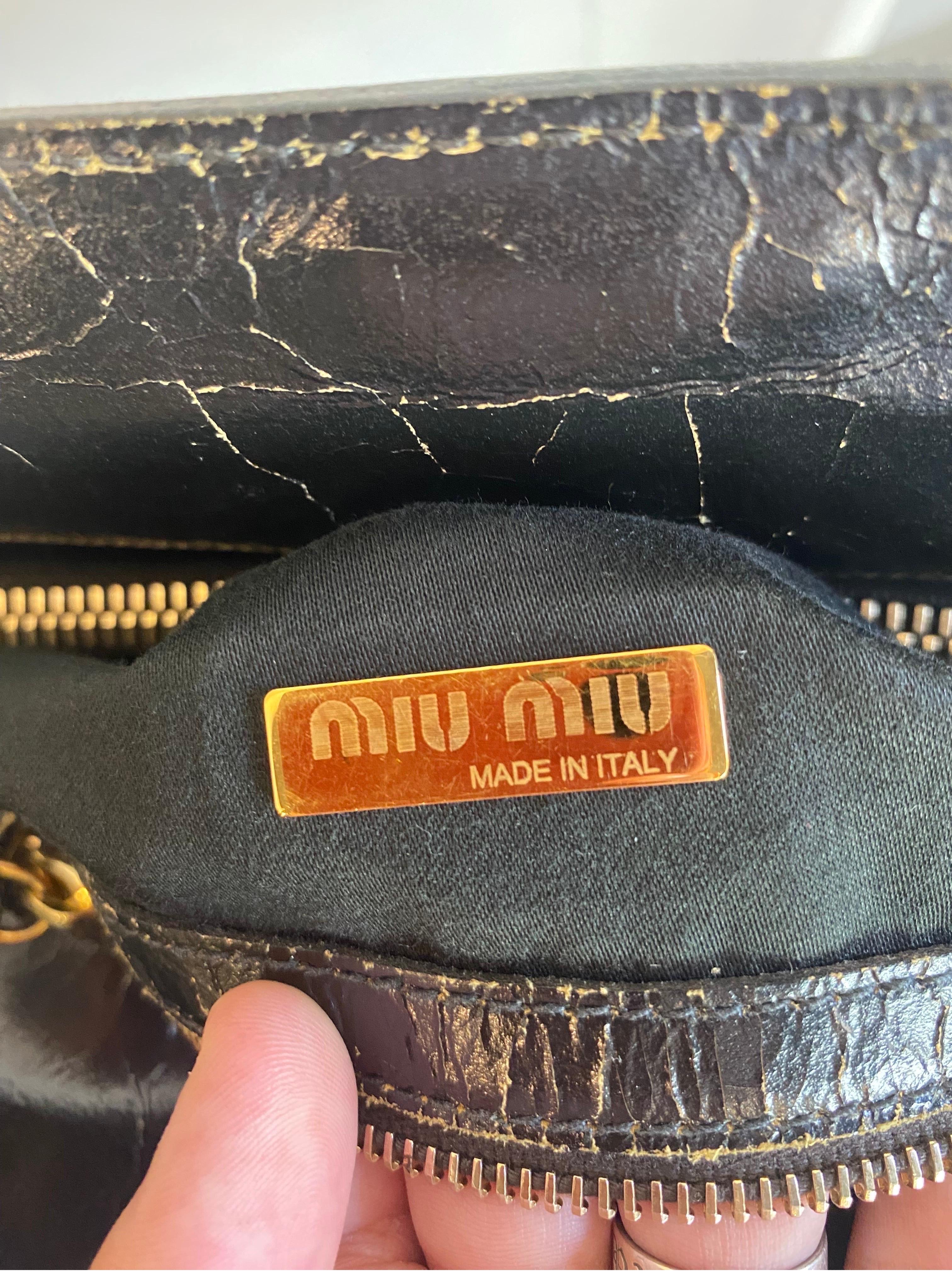Miu Miu Twiggy Tote jacquard vintage bag 5