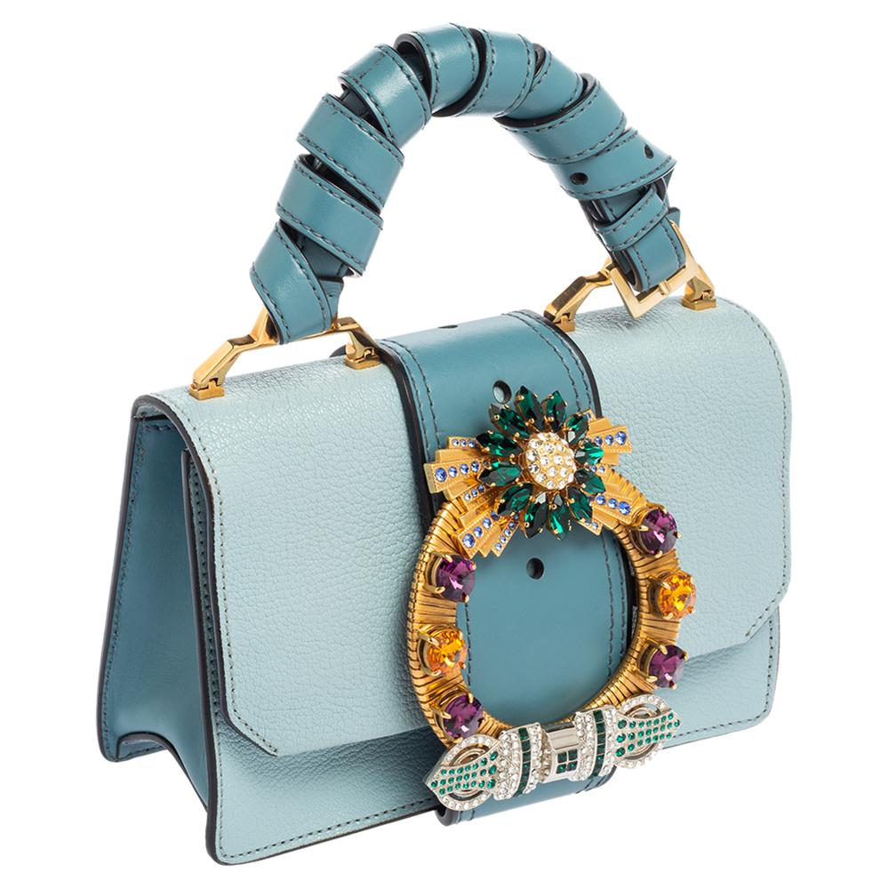 miu miu fur tote