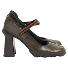 MIU MIU Vintage FW 1999 Mary Jane Bubble Sole Heels by Miuccia Prada EU40