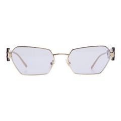 Miu Violett getönte, unregelmäßige Sonnenbrille