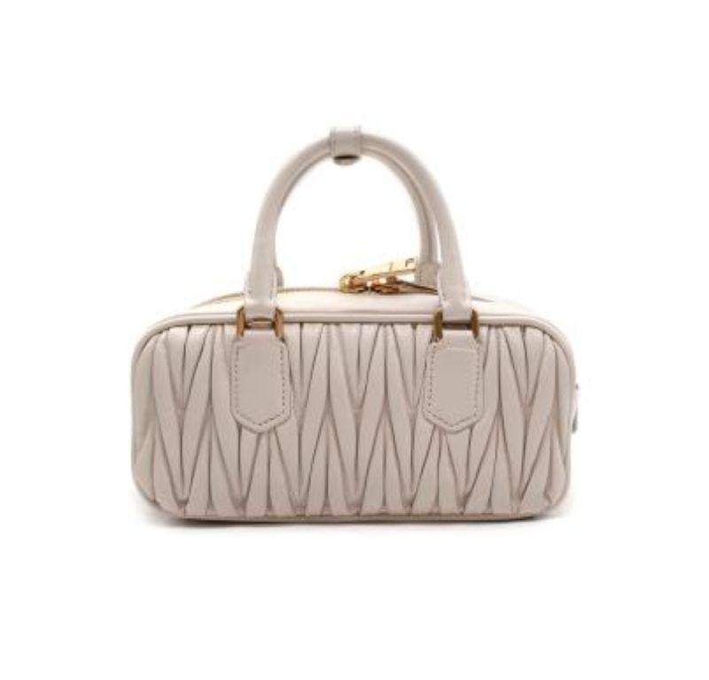 Miu Miu VIP Gift Arcadie Bag Astrale Bracelet & Runway Sunglasses Iridescent For Sale 4