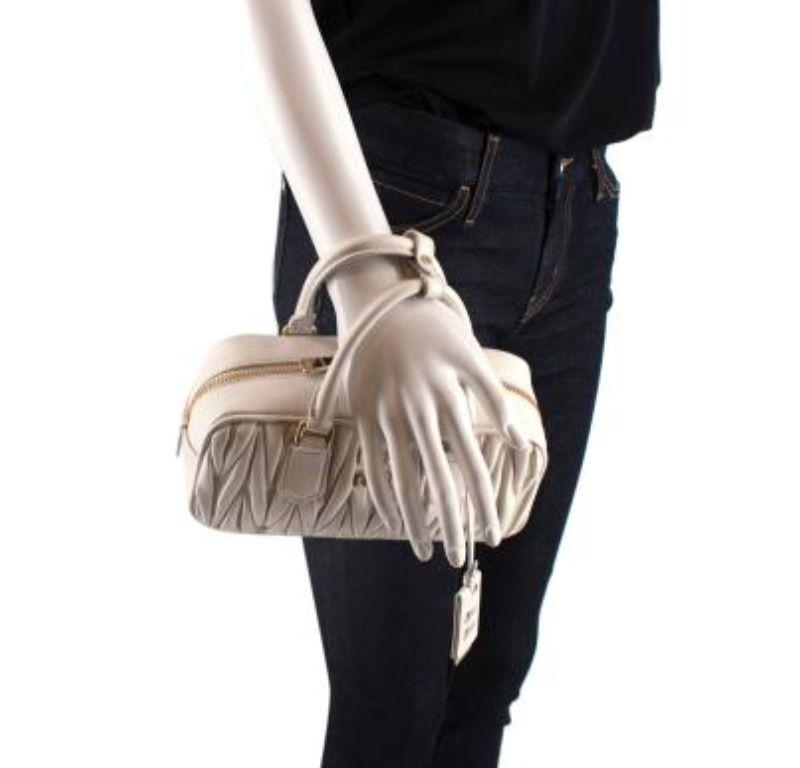 Miu Miu VIP Gift Arcadie Bag Astrale Bracelet & Runway Sunglasses Iridescent For Sale 5