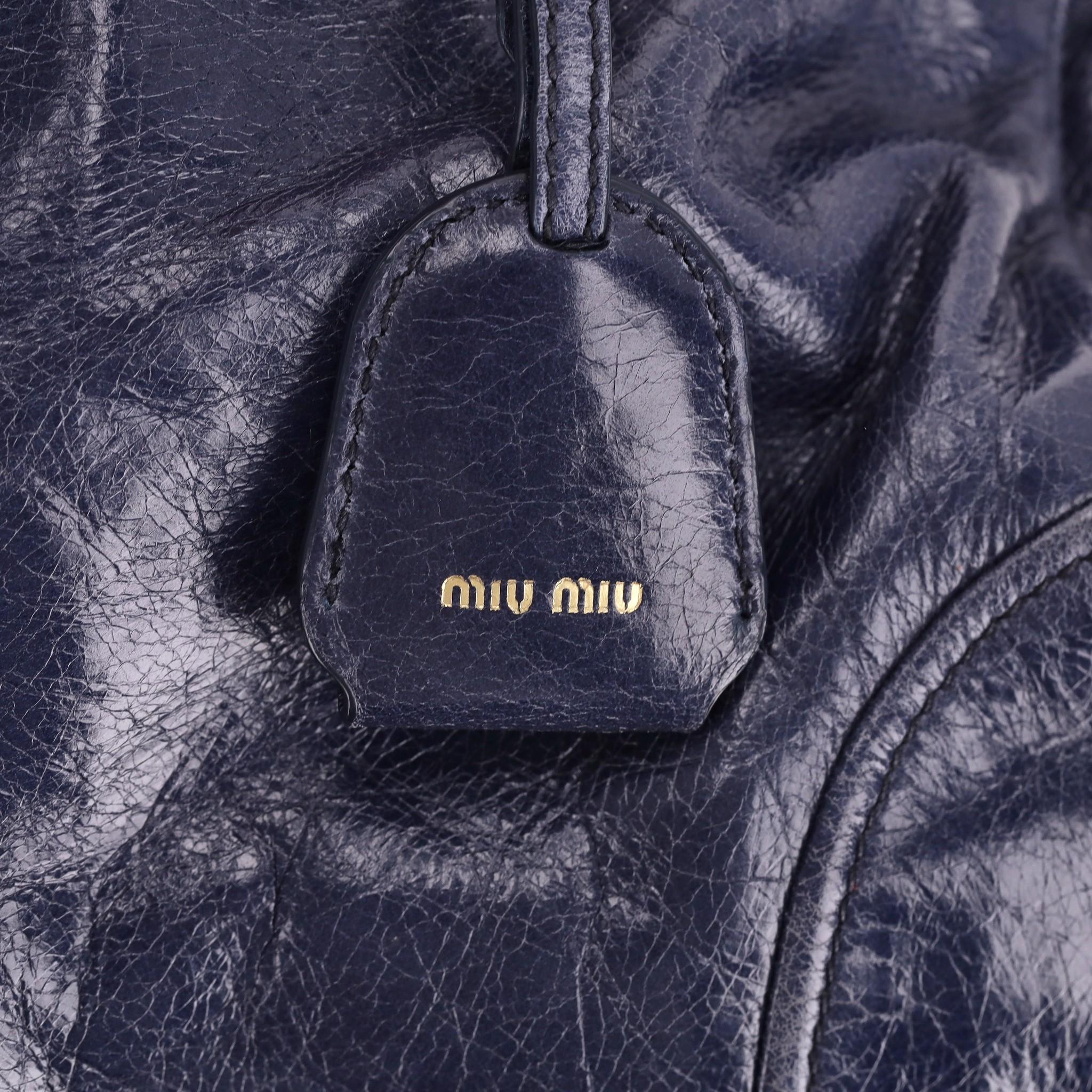 Miu Miu - Sac en cuir Vitello 6