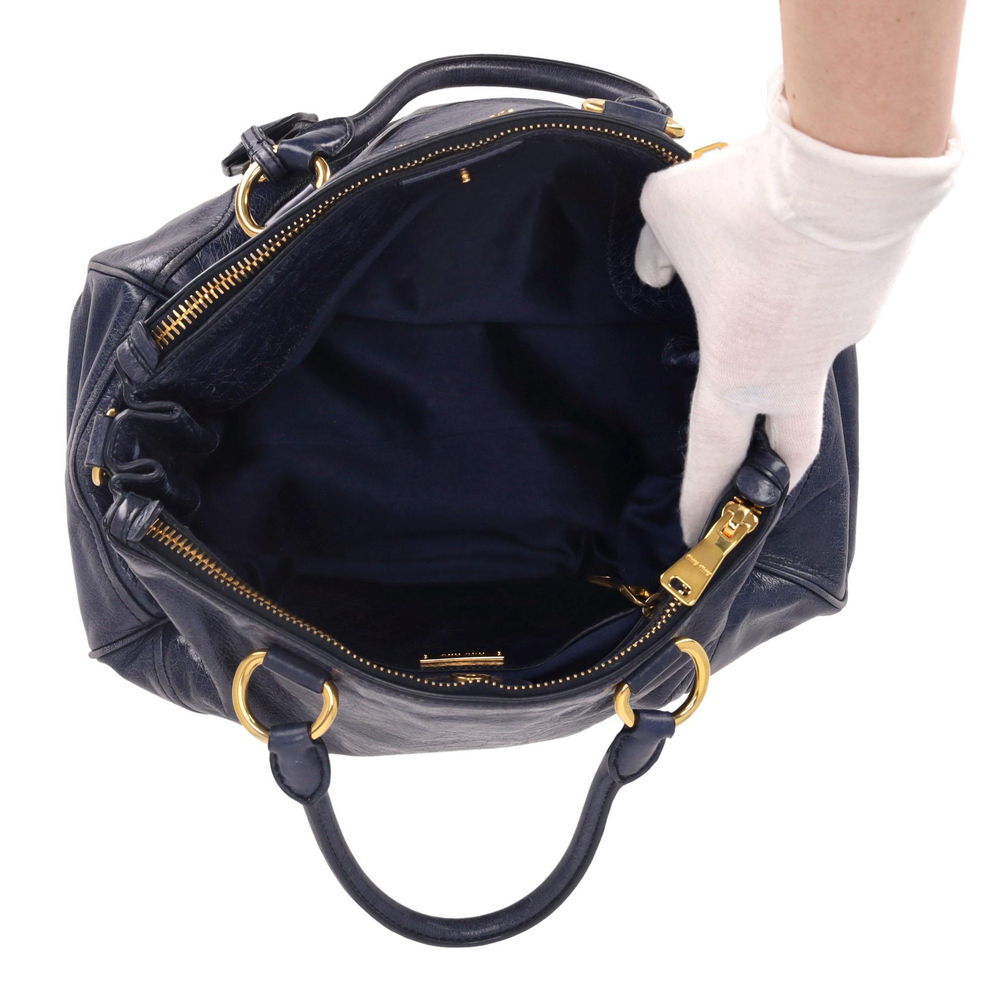 Miu Miu - Sac en cuir Vitello 2