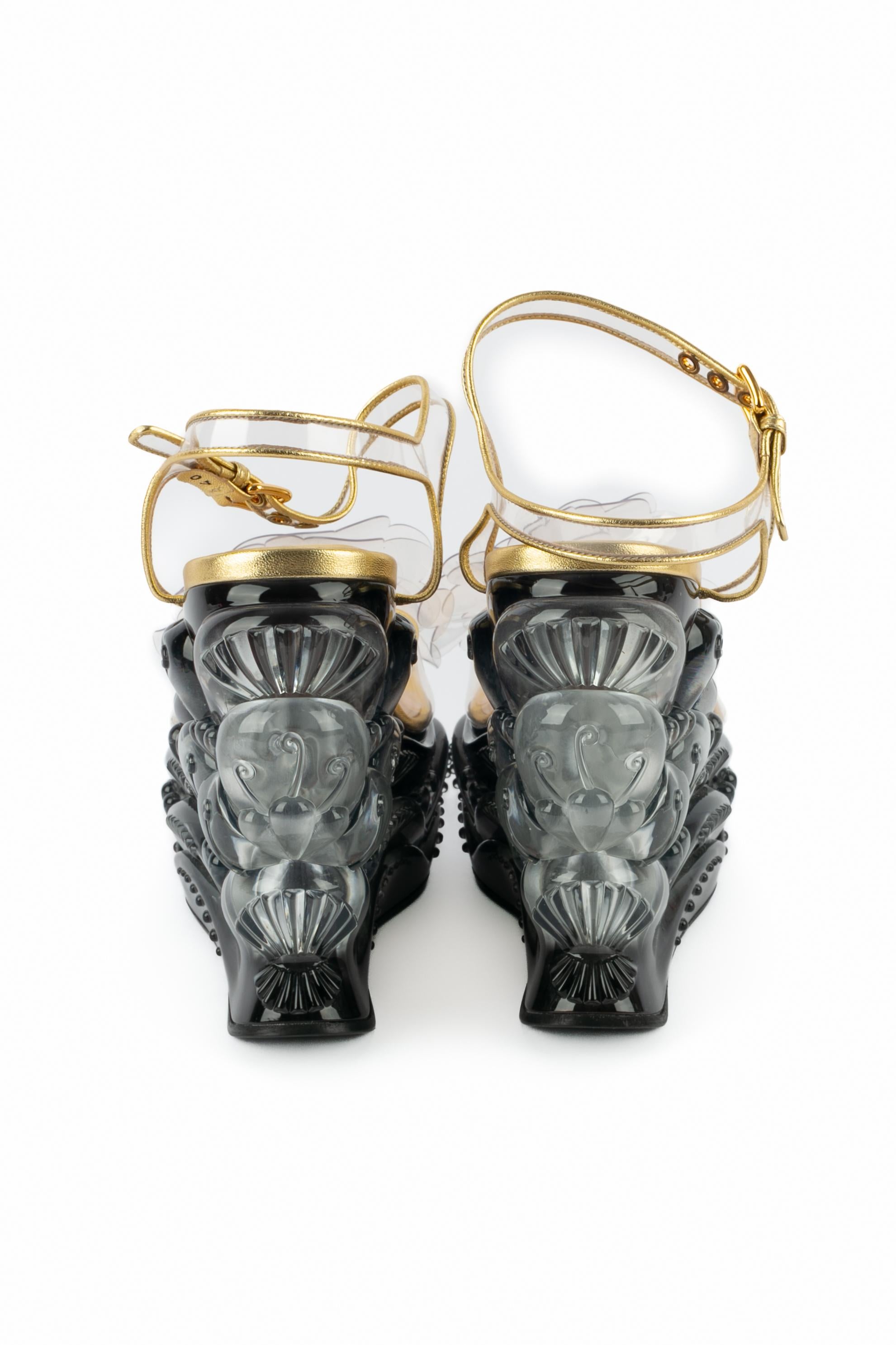 Miu Miu Keilabsätze Sommer 2017 im Zustand „Hervorragend“ im Angebot in SAINT-OUEN-SUR-SEINE, FR
