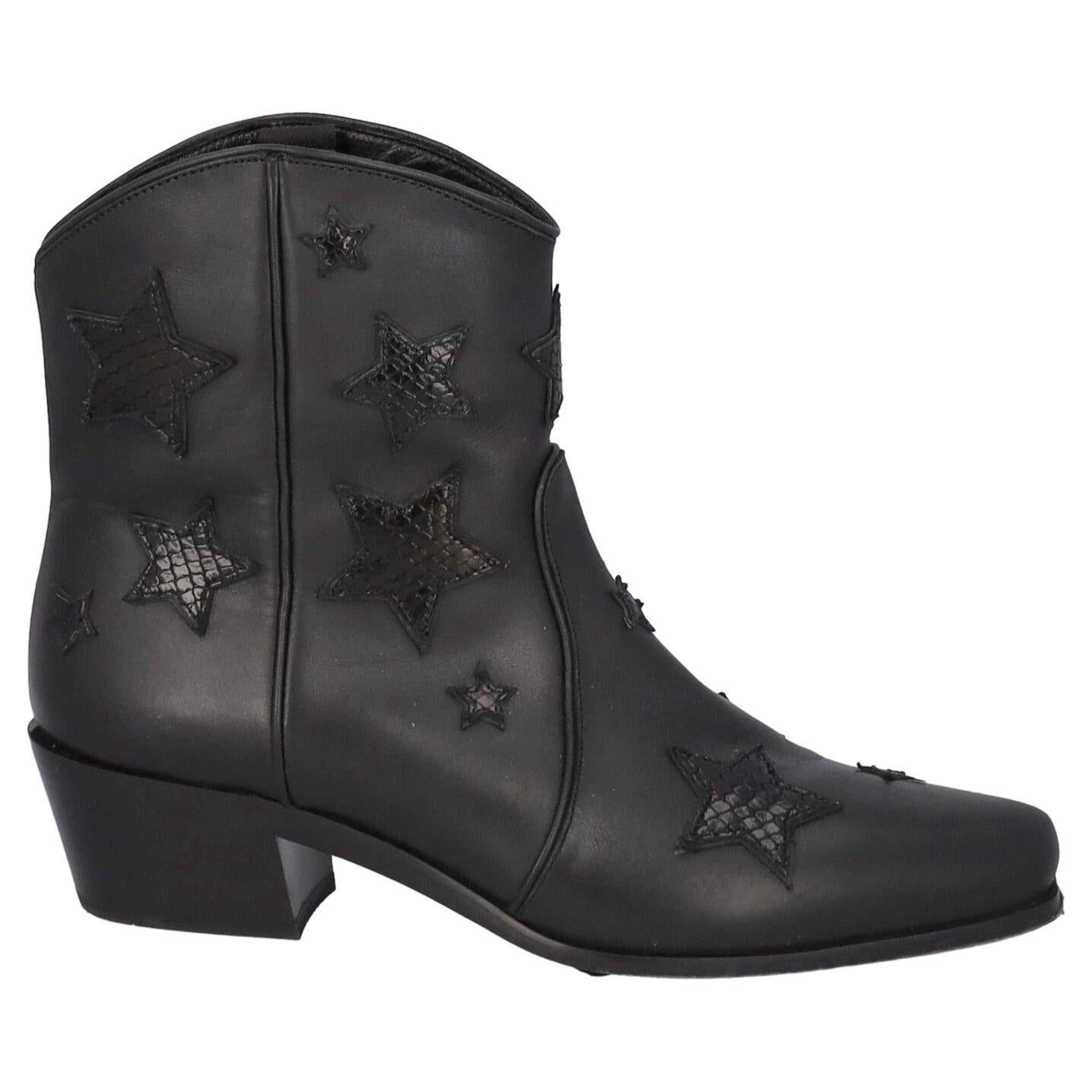 Miu Miu Women Ankle boots Black Leather EU 37 For Sale