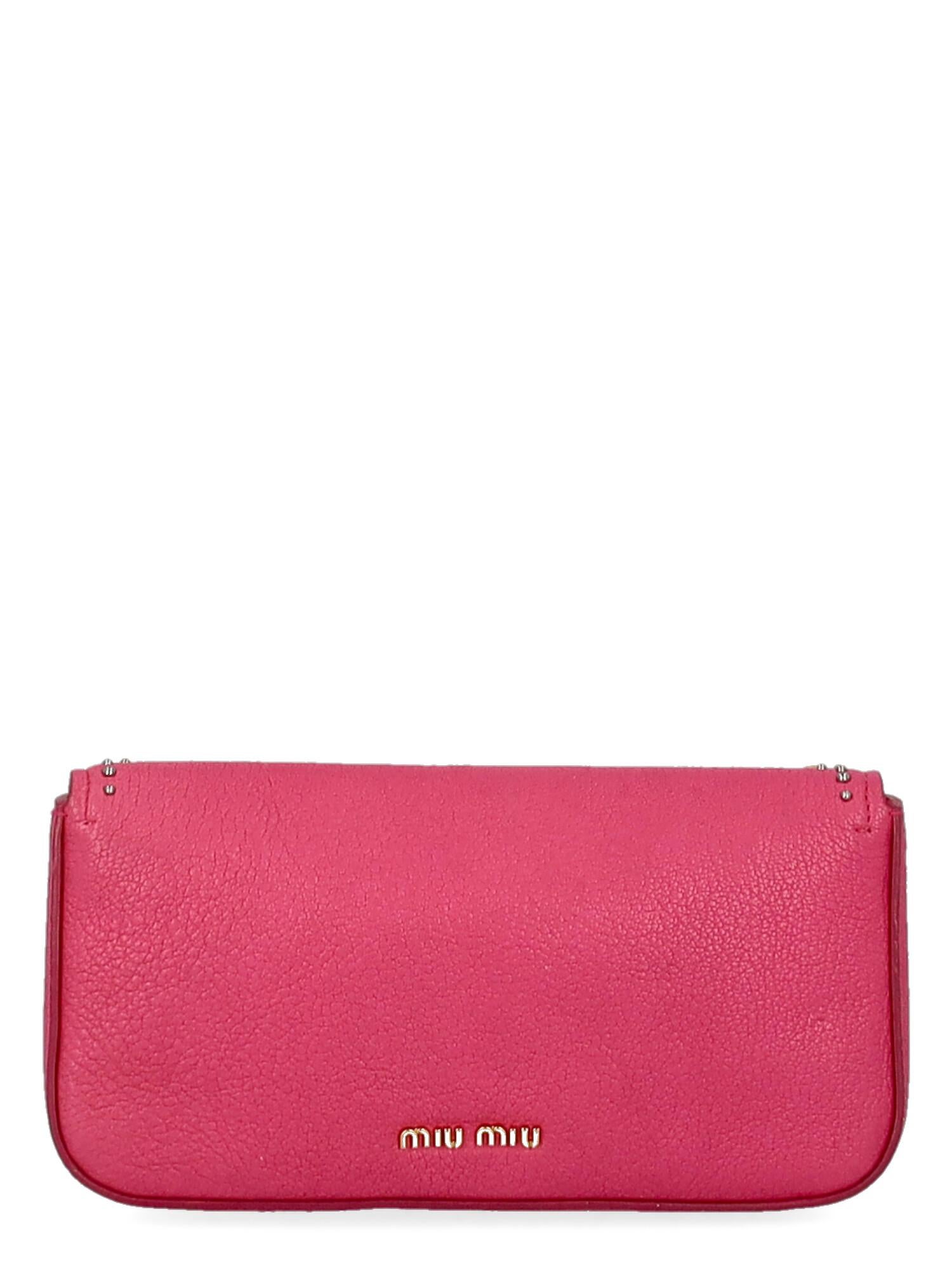 Women's Miu Miu Women Handbags Pink Leather  For Sale