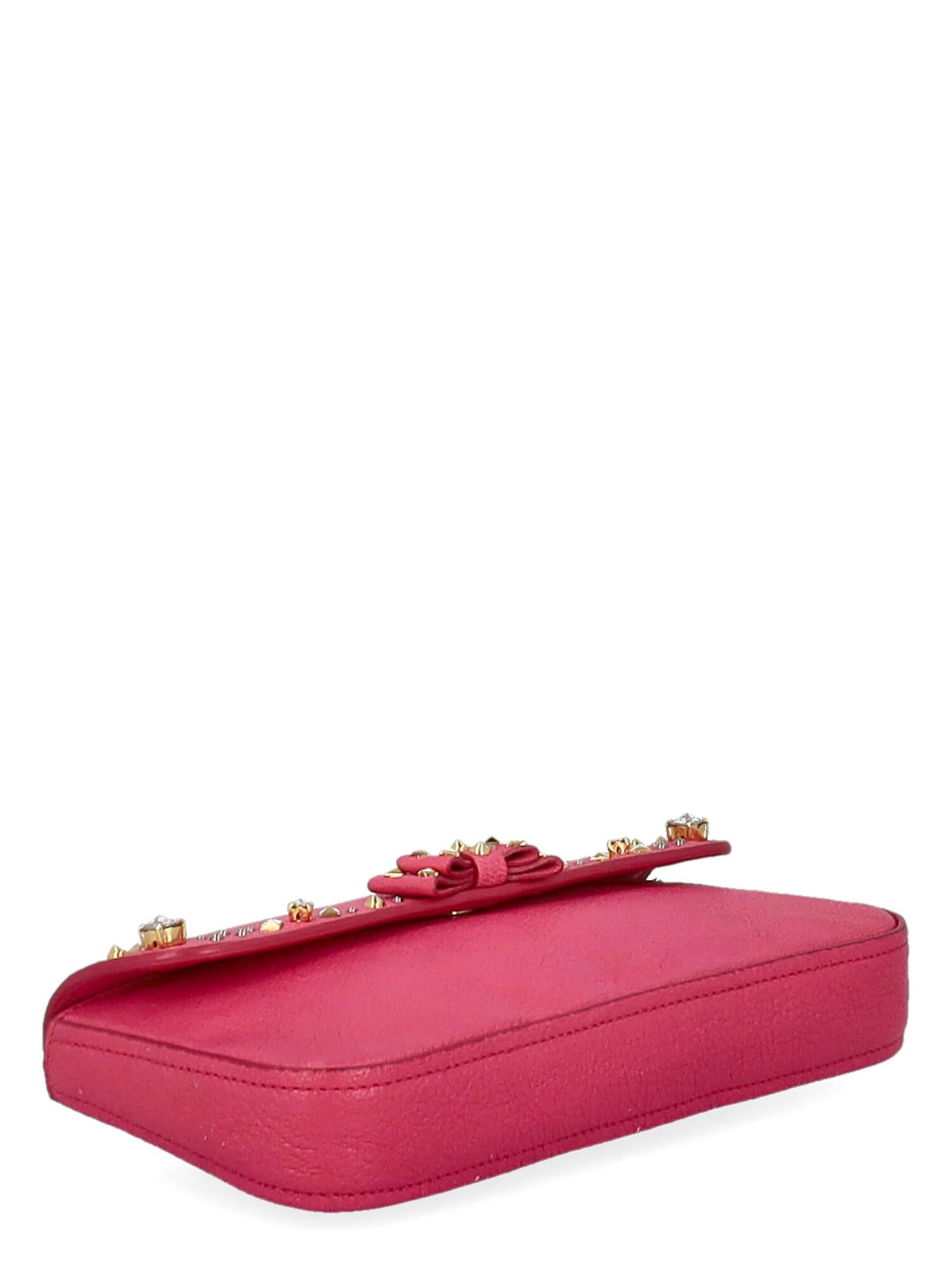 Miu Miu Women Handbags Pink Leather  For Sale 1
