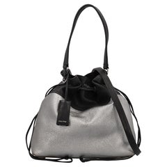 Miu Miu Women Shoulder bags Black, Silver Leather 