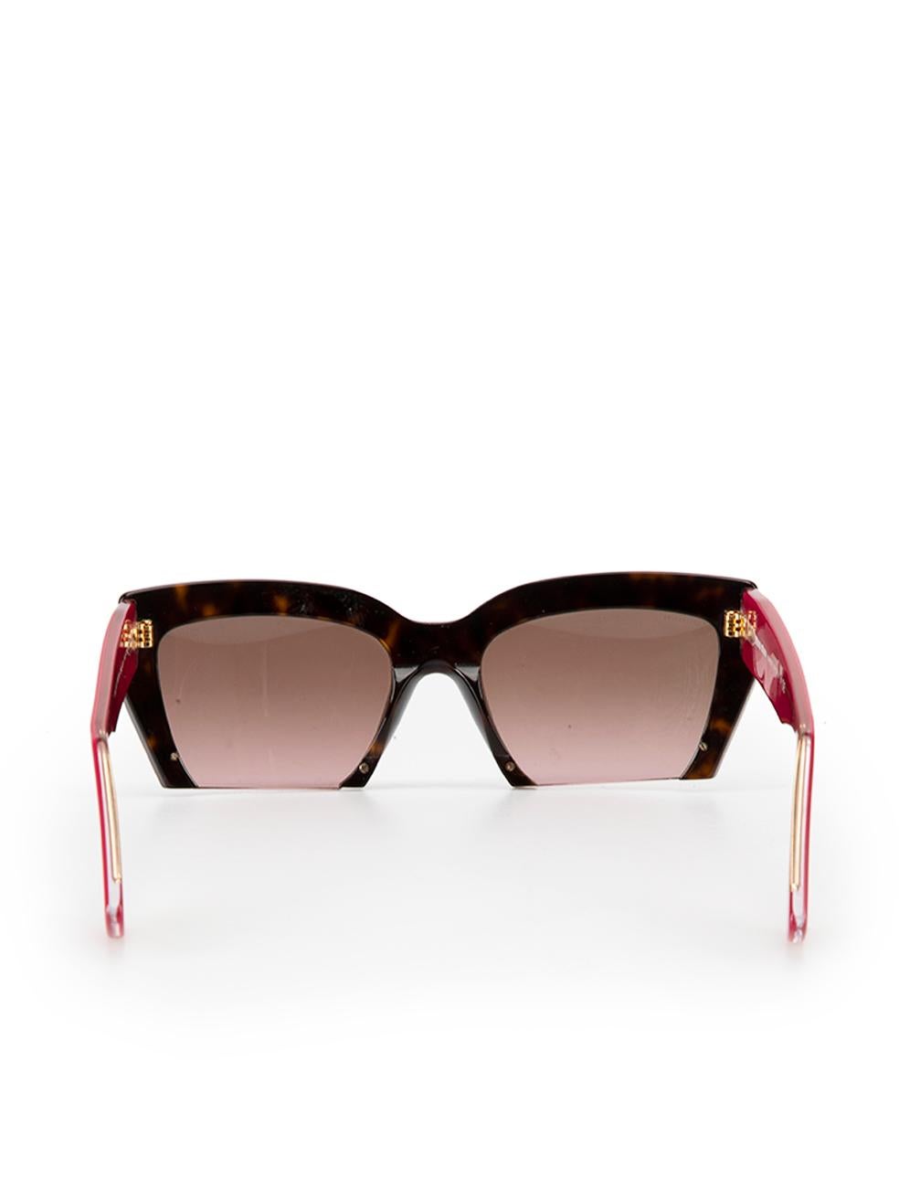 occhiali da sole miu miu tartarugati