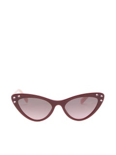 Miu Miu Women's Burgundy & Pink SMU05T Cat Eye Sunglasses