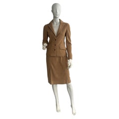 Miu Miu wool skirt suit set