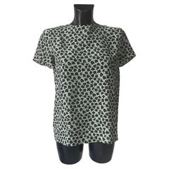 Miu Miu x Ken Scott Silk Blouse with Floral Print - Special Edition