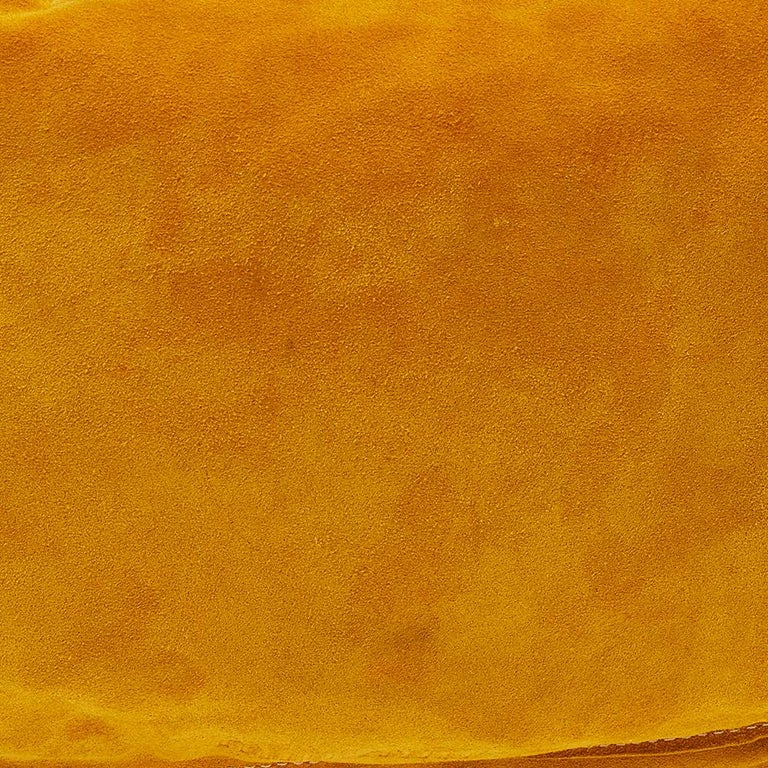 Miu Miu Yellow Suede Fringe Hobo For Sale at 1stDibs