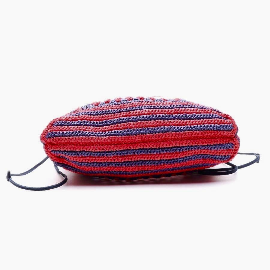 MIUMIU  rafia crochet shoulder bag  For Sale 10