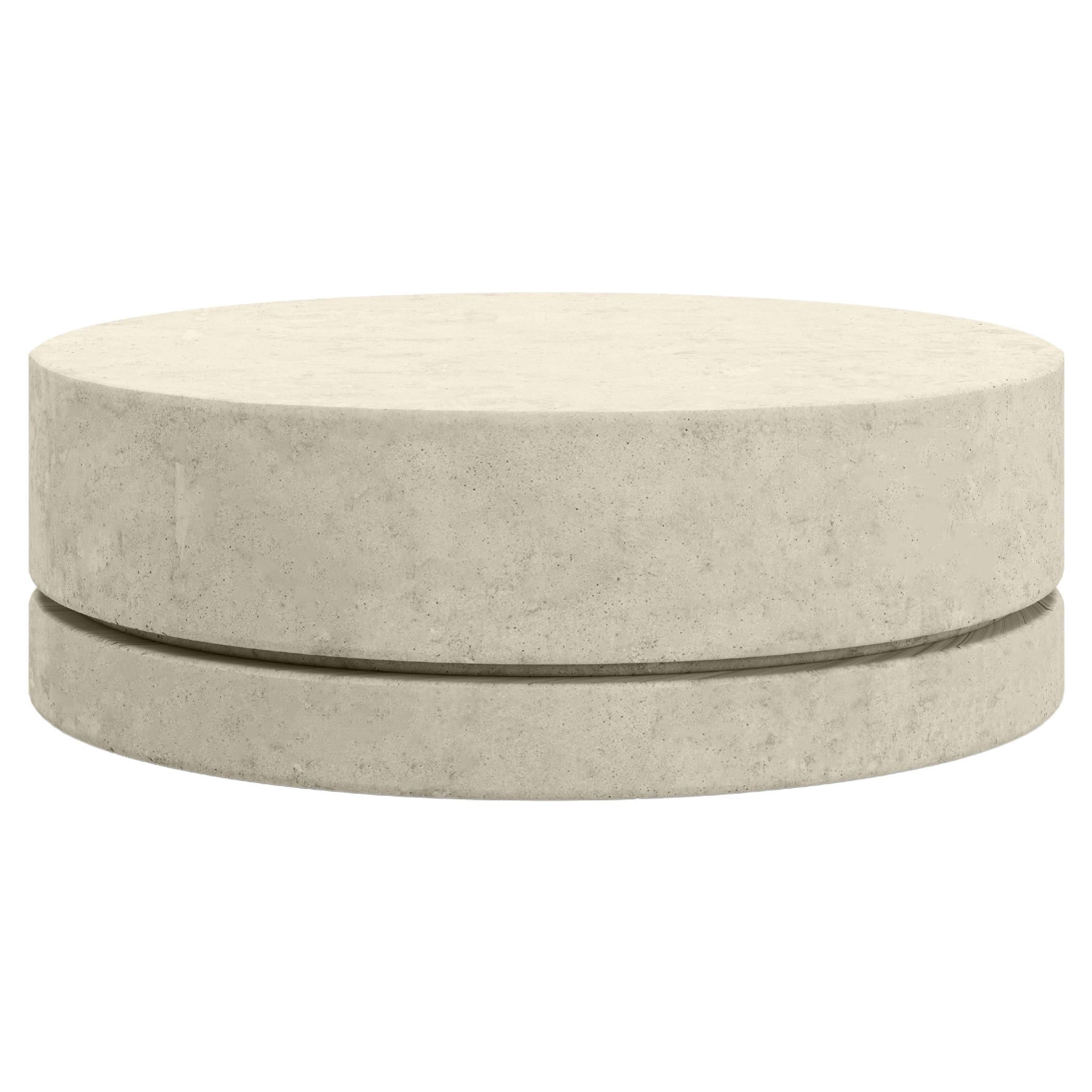 Miura-bisque L Size Coffee Table by SNOC For Sale