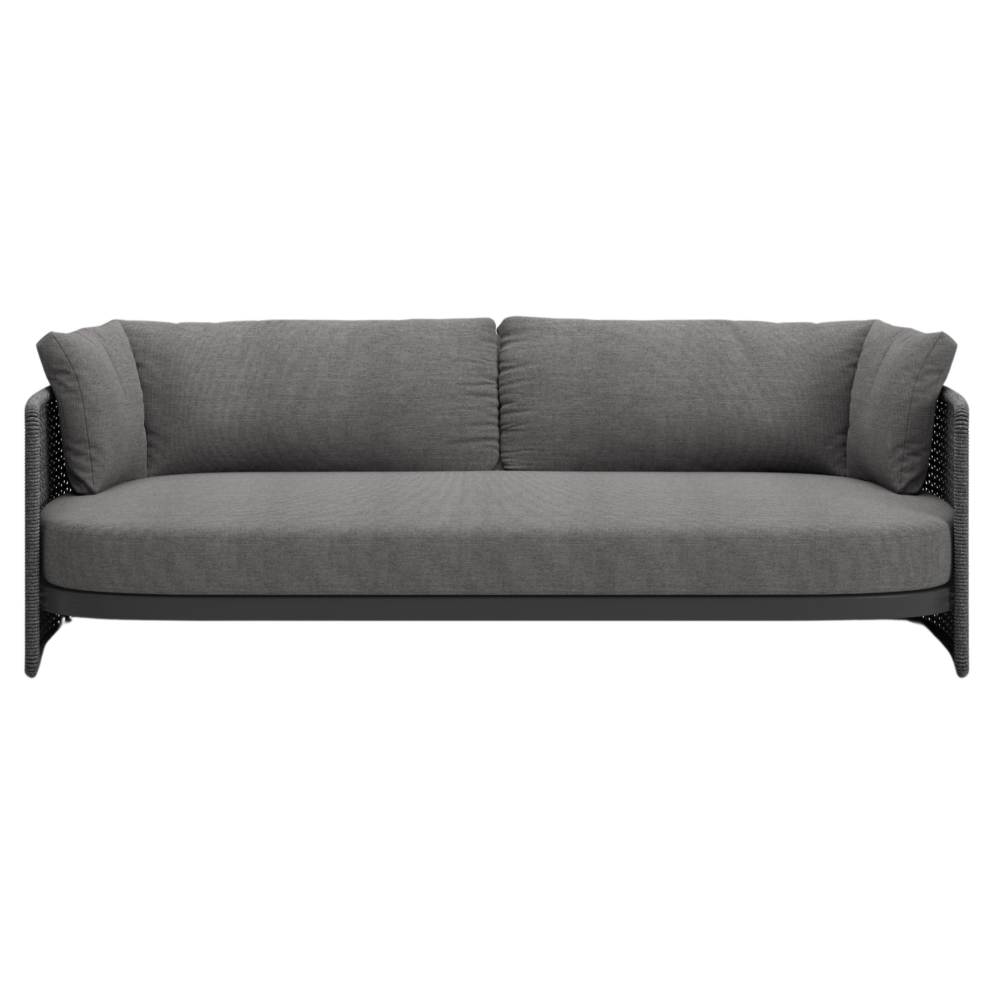 Miura-nighfall Outdoor 3 Seater Sofa by SNOC For Sale
