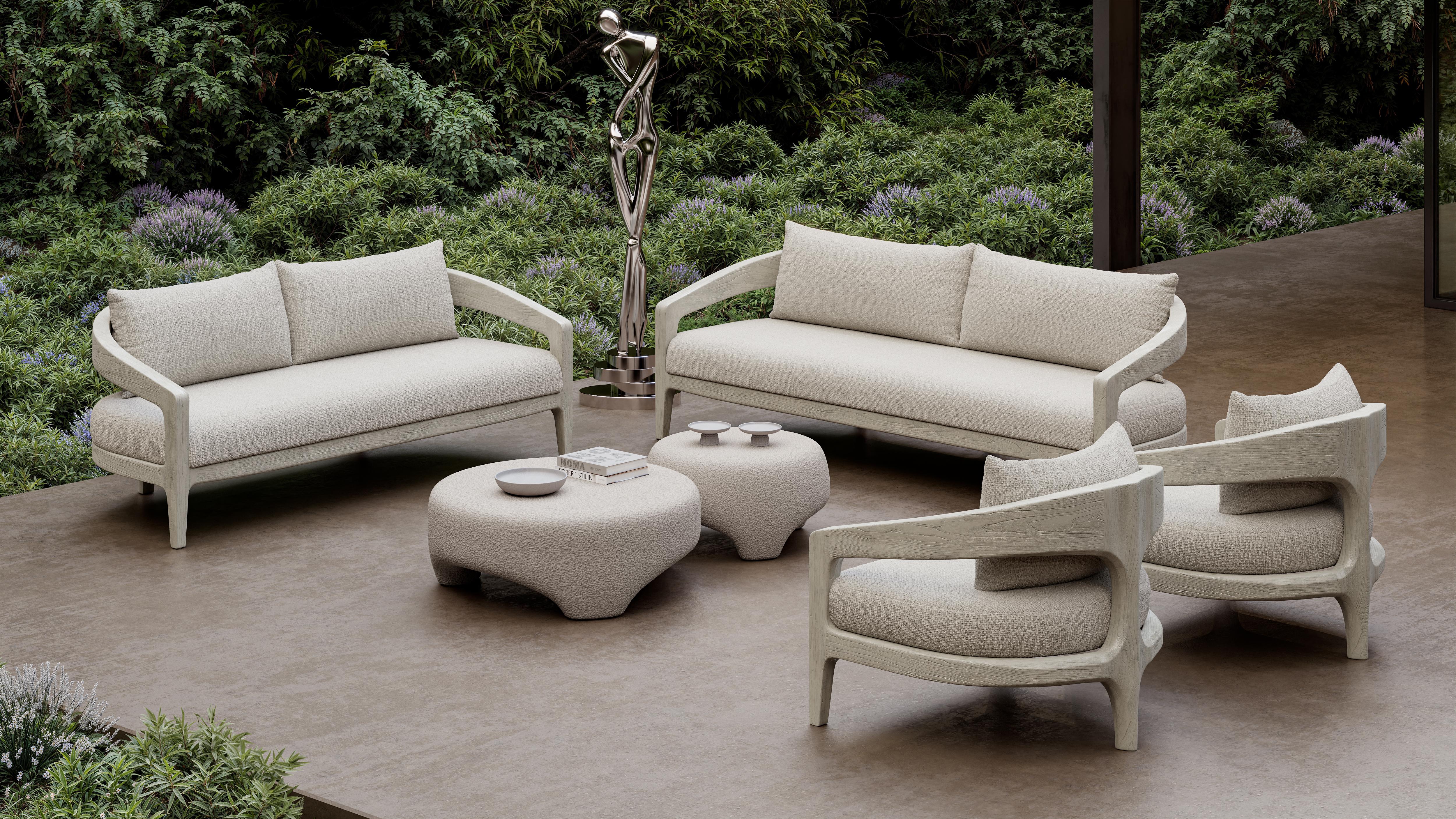 Turkish Miura Single Sofa by SNOC For Sale