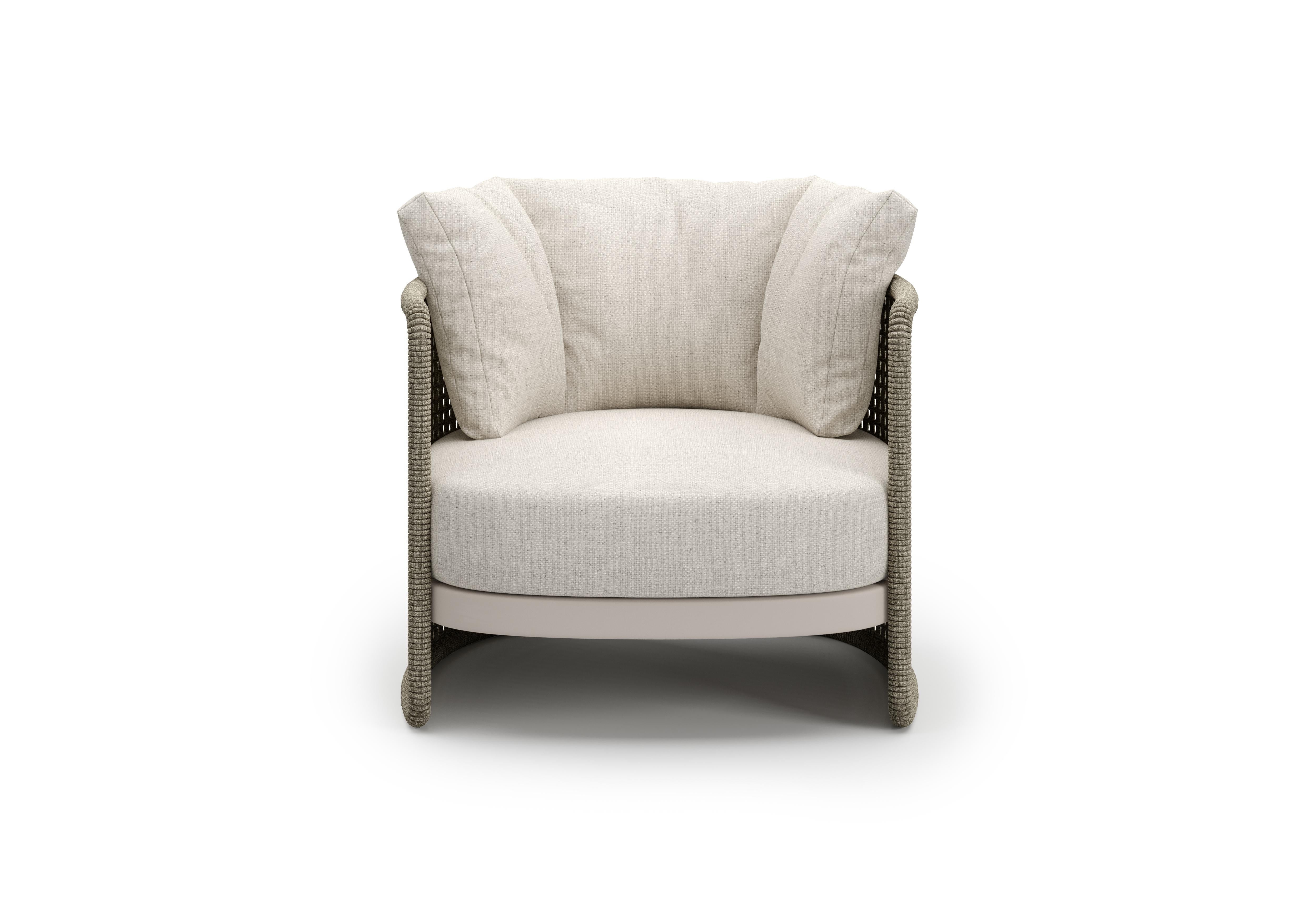Contemporary Miura Single Sofa by SNOC For Sale
