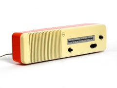 Mivar FM / MW Radio MOD. R45  1960s Pop Art Space Age Design Made Italy