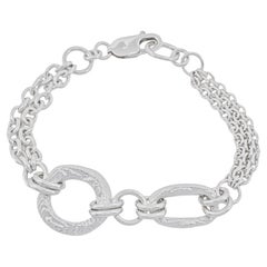 Mix Match Bracelet, Sterling Silver by True Connexion