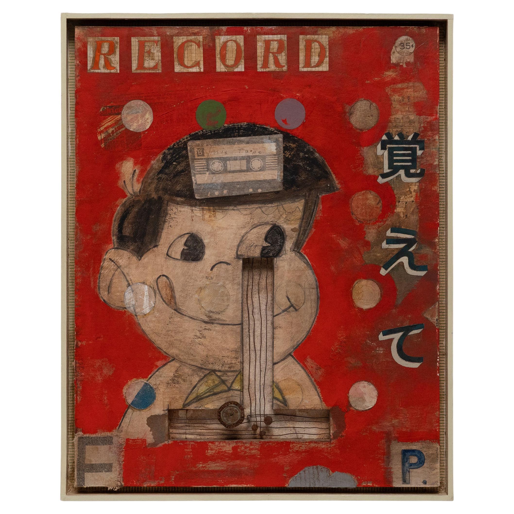 "Mix Tape (Record - Remember)" by Patrick Fitzgerald For Sale