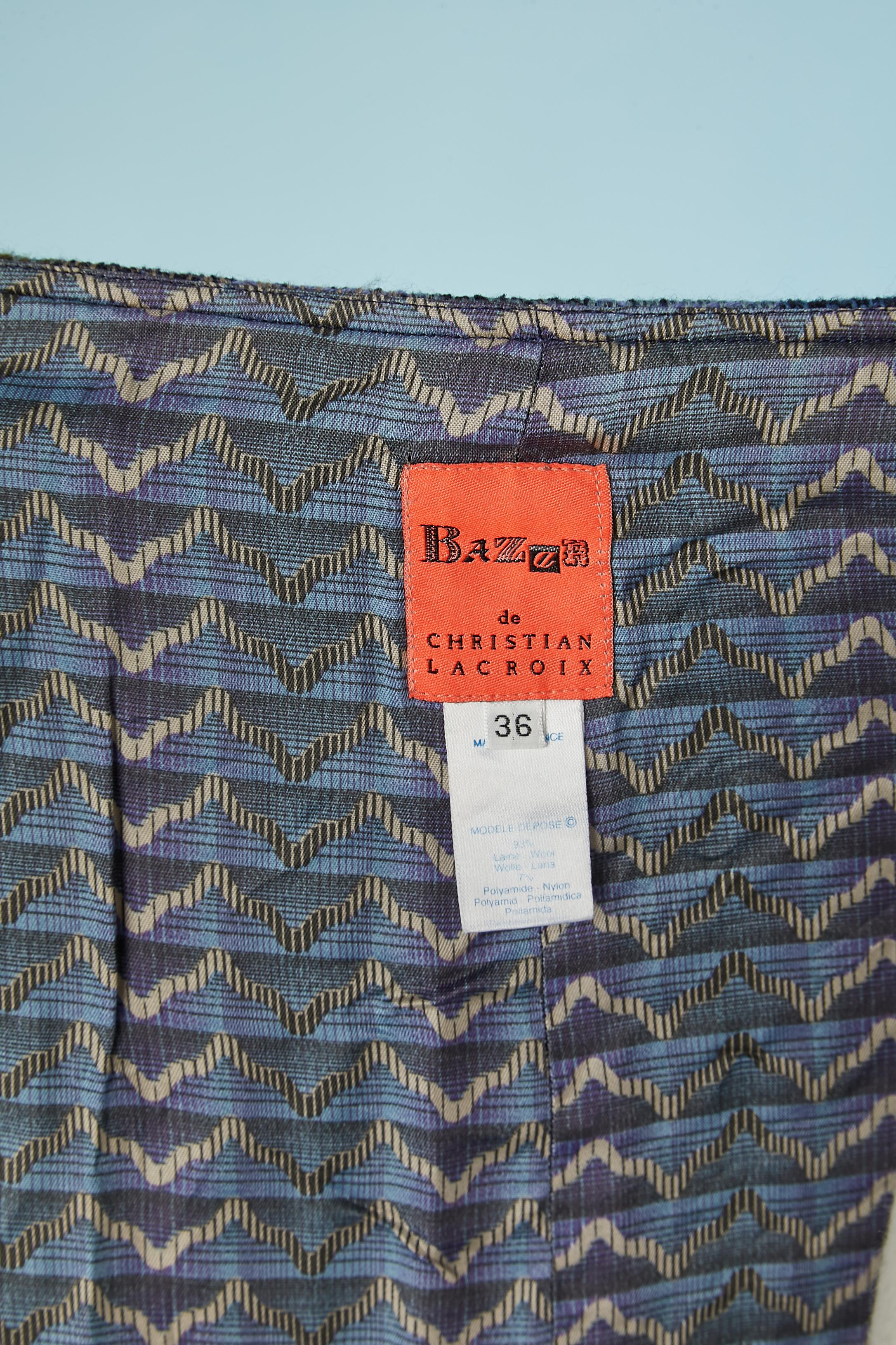 Mini-jupe portefeuille Bazar de Christian Lacroix  en vente 2