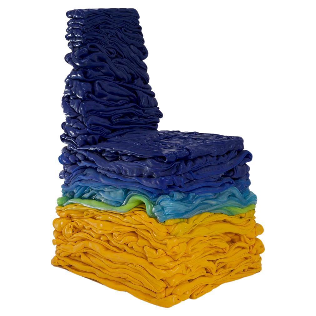 Mixed Colour Chair From "Platubo" series, Recycled Plastic, Youngmin Kang, 1S1T