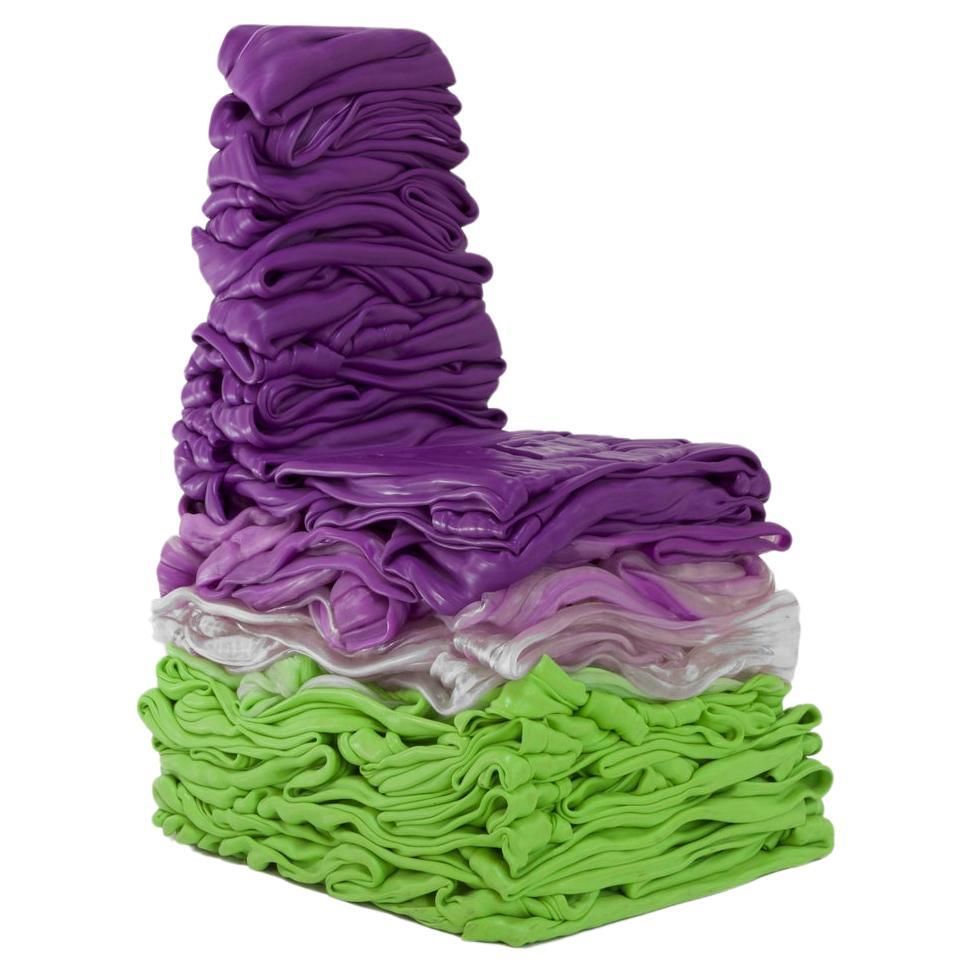 Mixed Colour Chair From "Platubo" series, Recycled Plastic, Youngmin Kang, 1S1T