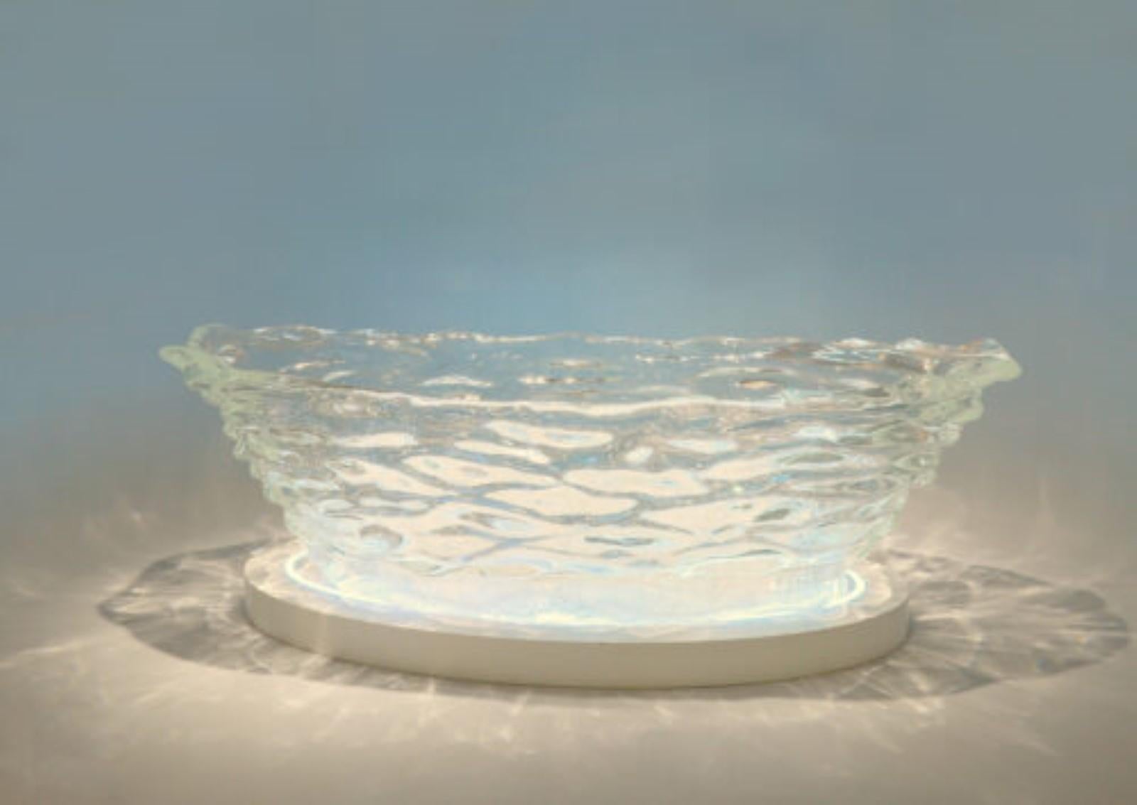 Art Deco Luxurious Branched Crystal Bathtub – Nature-Inspired Design for Modern Elegance For Sale