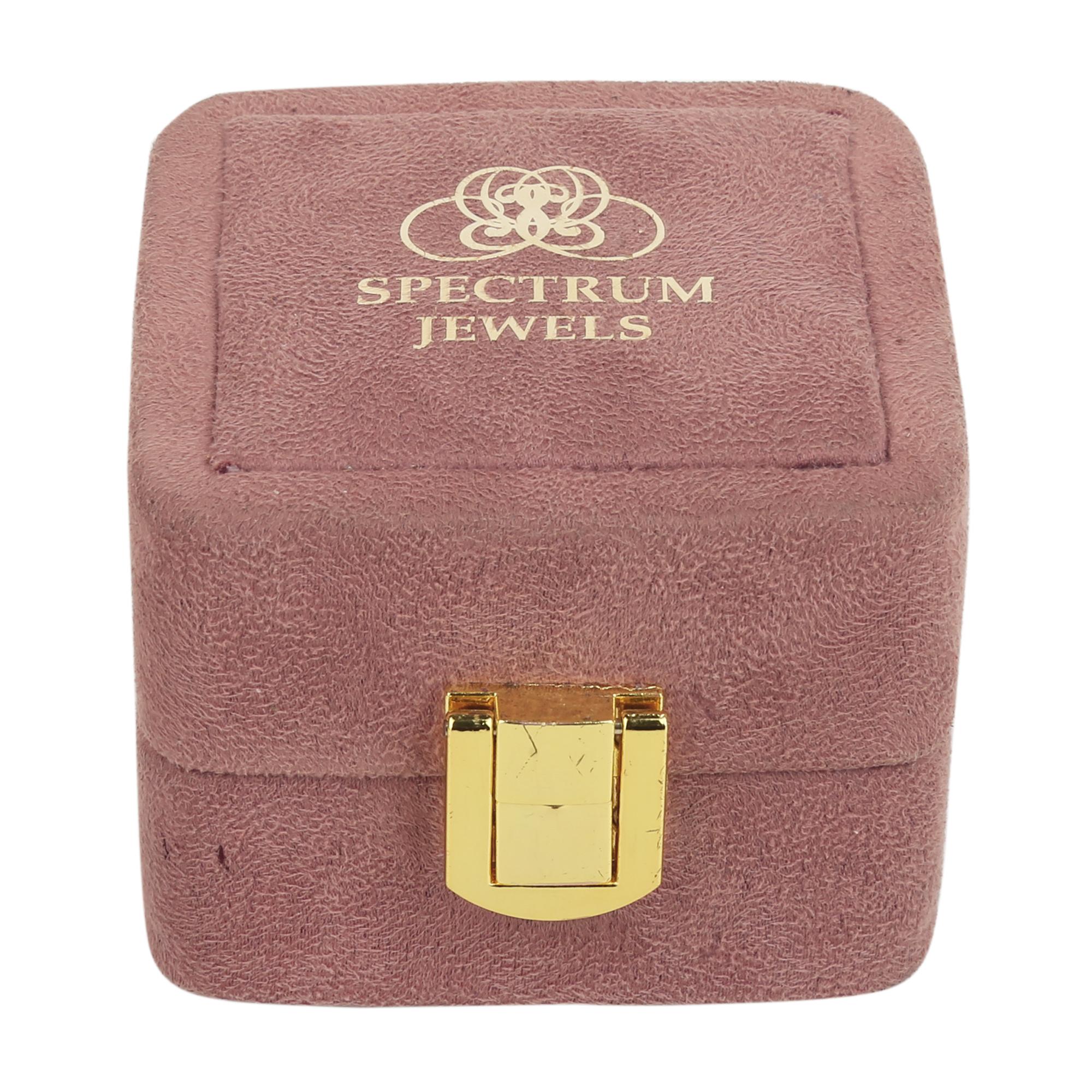 En vente :  Bague de fiançailles avec demi-bandeau en or blanc 14 carats, diamant naturel de 2,87 carats, taille mixte 10